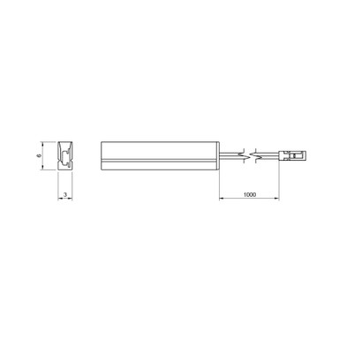 Syndeo by Tagra | Joinery LED Neon Flex | Micro 3 | Cut Anywhere | 3x6mm | 24V | IP54 | 9.9W/m | 5M Kit - PPS24-306.jpg