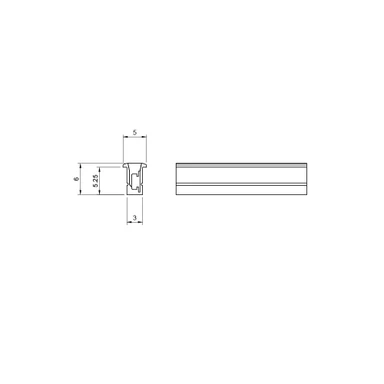 Syndeo by Tagra | Joinery LED Neon Flex | Micro 3 | Cut Anywhere | With or Without Trim | 24V | IP54 | 9.9W/m | 5M Kit - NEONTOP506 5X6.jpg