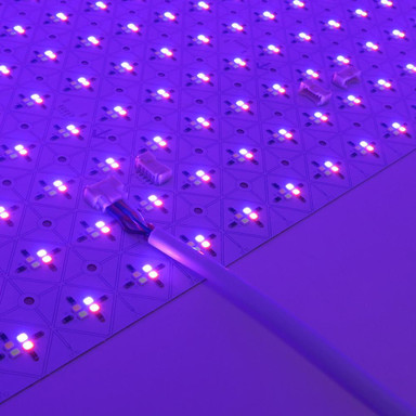 Tagra | LED Light Sheet Kit | 24V | IP20 | 15W | RGB+W | Pack of 2 - LS24-RGBW-L CABLE ON.jpg