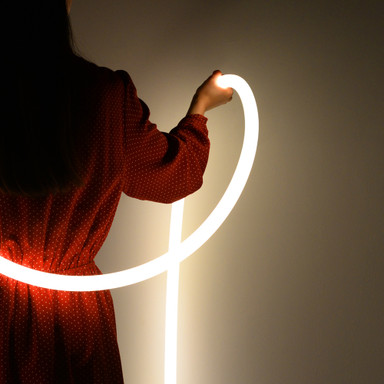 Tagra | Decor LED Neon Flex | Dual Circ 25 | 25x25mm | 24V | IP65 | 16W/m | 2.5M & 5M Reels - NEON36025_PERSON1.jpg
