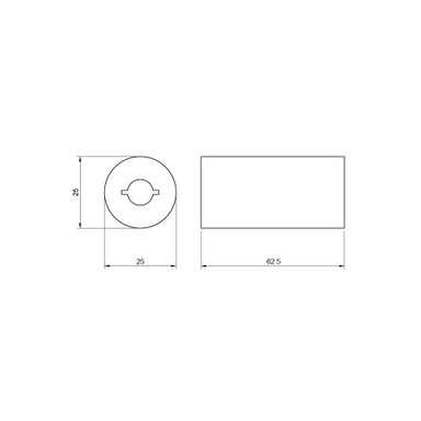 Tagra | Decor LED Neon Flex | Dual Circ 25 | 25x25mm | RGBW | 24V | IP65 | 19.8W/m | Custom - NEON36025 RGBW 25X25.jpg