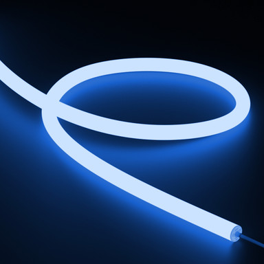 Tagra | Decor LED Neon Flex | Dual Circ 25 | 25x25mm | 24V | IP65 | 11W/m | Custom - NEON36025_ON BLUE.jpg