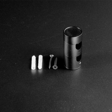 Tagra | Decor Dual Circ 25 | Double Cylinder Holder - NEON36025-DBLCYLHOLDER-BLK_2.jpg