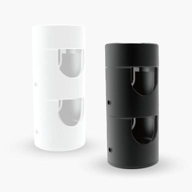 Tagra | Decor Dual Circ 25 | Double Cylinder Holder - NEON36025-DBLCYLHOLDER-0.jpg