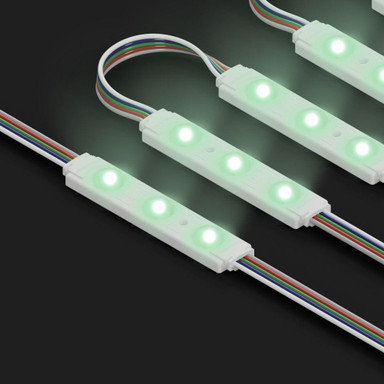 Tagra | LED Module String | Colour Series | 12V | IP65 | 3 Dot |  0.96W | RGBW | 20 PCS - RGBW 3MOD_Close RGB ON.jpg