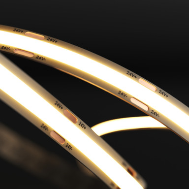 Tagra | Professional COB LED Strip Light | 544 LEDs p/m | 24V | IP20 | 11.2W/m | 5 & 50M Reel - PC24-StripLight-ON.jpg