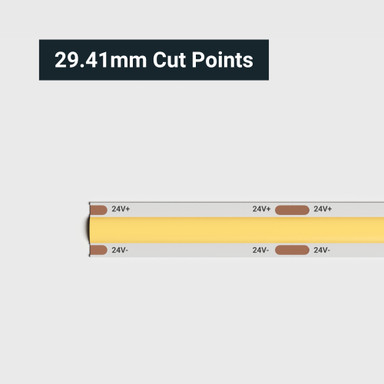 Tagra | Professional COB LED Strip Light | 544 LEDs p/m | 24V | IP20 | 11.2W/m | 5 & 50M Reel - PC24-StripLight-CUT.jpg
