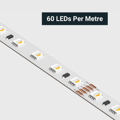 Tagra | Professional LED Strip Light | 60 LEDs p/m | 24V | IP20 | 19.2W/m | RGB+W | 5M Reel - TP24-RGBW-StripLight-CLOSE.jpg