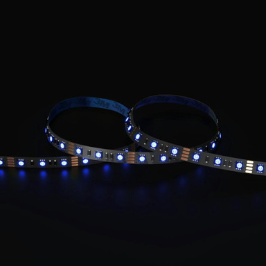 Tagra | Economy LED Strip Light | 60 LEDs p/m | 12V | IP20 | 14.4W/m | RGB | 5 & 50M Reels  - TE12-RGB-StripLight-BLUE.jpg