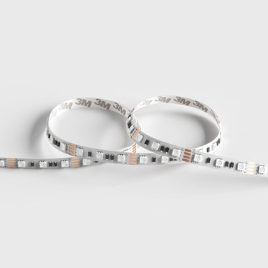 Tagra | Economy LED Strip Light | E-60 | 60 LEDs/m | 12V | IP20 | 14.4W/m | RGB | 5 & 50M Reels  - TE12-RGB-StripLight-OFF.jpg