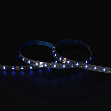 Tagra | Economy LED Strip Light | 60 LEDs p/m | 24V | IP20 | 14.4W/m | RGB | 5 & 50M Reels  - TE24-RGB-StripLight-BLUE.jpg
