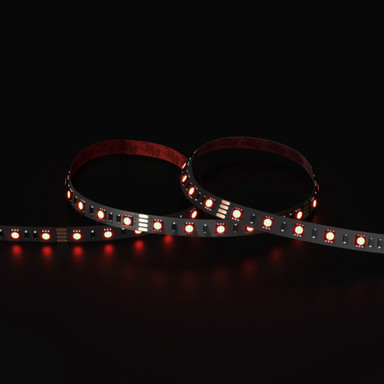 Tagra | Economy LED Strip Light | E-60 | 60 LEDs/m | 24V | IP20 | 14.4W/m | RGB | 5 & 50M Reels  - TE24-RGB-StripLight-RED.jpg