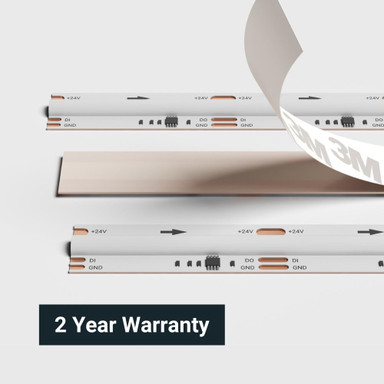 Tagra | Pixel COB LED Strip Light | 720 LEDs p/m | 30 pixels p/m | 24V | IP20 | 22.5W/m | RGB | 5 & 20M Reel - TD24-RGB-COB-StripLight-BACK.jpg