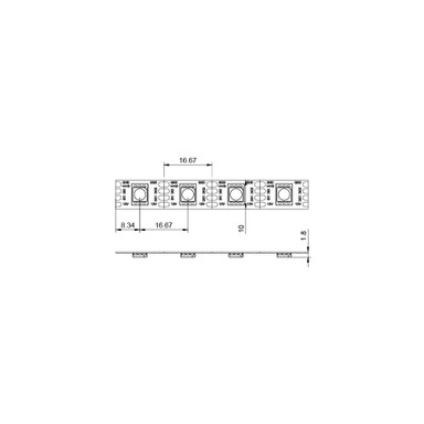 Tagra | Pixel LED Strip Light | 60 LEDs p/m | 60 pixels p/m | 12V | IP20 | 12W/m | RGB | 5 & 20M Reel - TD12-RGB-60.jpg