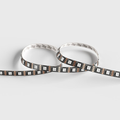 Tagra | Pixel LED Strip Light | 60 LEDs p/m | 60 pixels p/m | 12V | IP20 | 12W/m | RGB | 5 & 20M Reel - TD12-RGB-60-StripLight-OFF.jpg