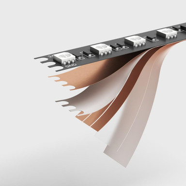 Tagra | Pixel LED Strip Light | 96 LEDs p/m | 16 pixels p/m | 24V | IP20 | 22W/m | RGB | 5 & 20M Reel - TD24-RGB-96-StripLight-EXPLODE.jpg