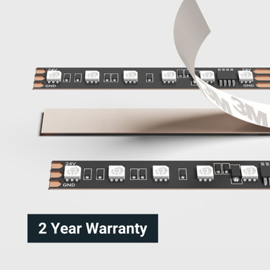 Tagra | Pixel LED Strip Light | 96 LEDs p/m | 16 pixels p/m | 24V | IP20 | 22W/m | RGB | 5 & 20M Reel - TD24-RGB-96-StripLight-BACK.jpg