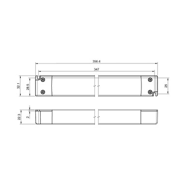 Tagra | 12V | 200W | Constant Voltage | Slimline | Non-Dimmable LED Driver | IP20 - TAGTHIN12V200W-01.jpg