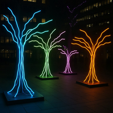 Tagra | Quick Connect LED Neon Flex | Horizontal 15 | 15x26mm | RGB | 24V | IP65 | 12Wp/m | 10M Kit - NEONTOP1526-INSITU3.jpg