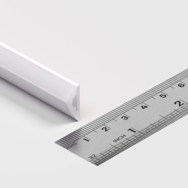 Syndeo by Tagra | Joinery LED Neon Flex | Angled Beam | Cut Anywhere | 14x6mm | 24V | IP54 | 11.5W/m | 5M Kit - NEONASYMM-DIMS.jpg