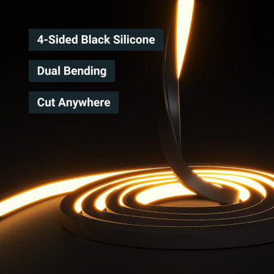 Tagra | Pro LED Neon Flex | Black | Dual 16 | Cut Anywhere | 16x16mm | 24V | IP67 | 15.4W/m | 5M Kit - NEONDUAL1616-BLK-W-SPEC.jpg