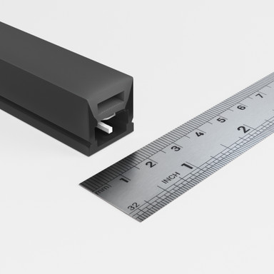 Tagra | Pro LED Neon Flex | Black | Dual 16 | Cut Anywhere | 16x16mm | 24V | IP67 | 15.4W/m | 5M Kit - NEONDUAL1616-BLK-DIMS.jpg