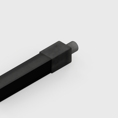 Tagra | Pro Dual 16 Black | LED Neon End Caps | Top End Outlet | Silicone | Pack of 8 - NEONDUAL1616-BLK-ENDCAPS-TOP_2.png