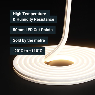 Tagra | Pro LED Neon Flex | Vertical 13 | Sauna | 13x12mm | 24V | IP67 | 5.5W/m | Custom - NEON1312-W-HT-SPEC1.jpg