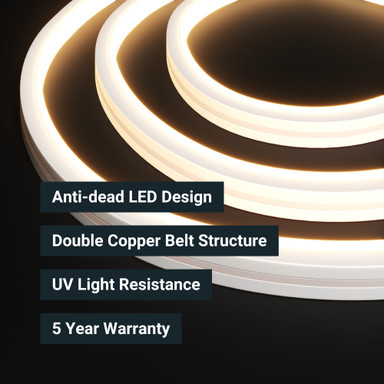 Tagra | Pro LED Neon Flex | Vertical 13 | Sauna | 13x12mm | 24V | IP67 | 5.5W/m | Custom - NEON1312-W-HT-SPEC2.jpg