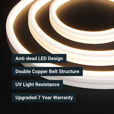 Tagra | Pro LED Neon Flex | Vertical 13 | 13x12mm | 24V | IP67 | 11W/m | 30M Reel - NEON1312-W-SPEC2.jpg