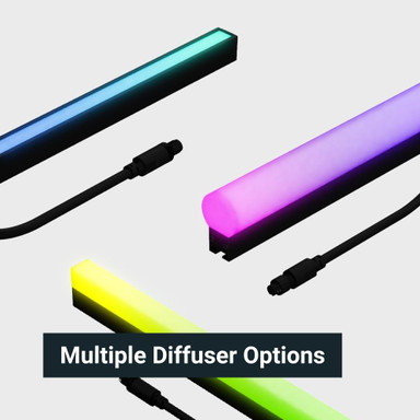 Chronos by Tagra | Pixel LED Lightbar | 24V | IP20 | RGB | 0.3M-1M - TC-PB_DiffuserOptions.jpg