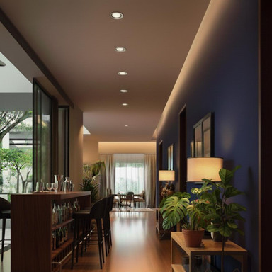 Tagra | Fire Rated | Slim | Integrated LED Downlight | 4-6W | CCT Switchable - Downlights_Commercial_Image.jpg