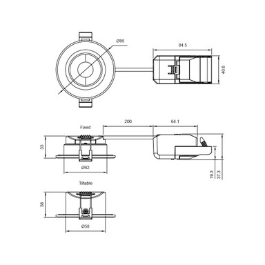 Tagra | Fire Rated | Slim | Integrated LED Downlight | 4-6W | CCT Switchable - ID-SPD_DIMS.jpg