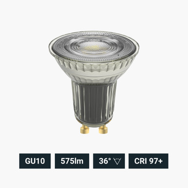 Ledvance | PAR16 | Dimmable | LED Lamp | GU10 | 575lm | CRI97 - LED-GU10-97_SPEC.jpg