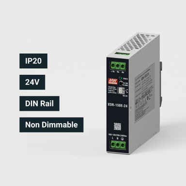 Mean Well | Din Rail | XDR-E | 24V | Constant Voltage | Non-Dimmable Power Supply | IP20 - XDR-24_SPEC.jpg