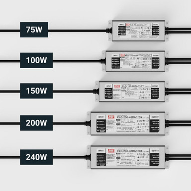 Mean Well | ELG | 48V | Constant Voltage & Constant Current | DALI Dimmable LED Driver | IP65 - ELG-48DA-3Y_POWER.jpg