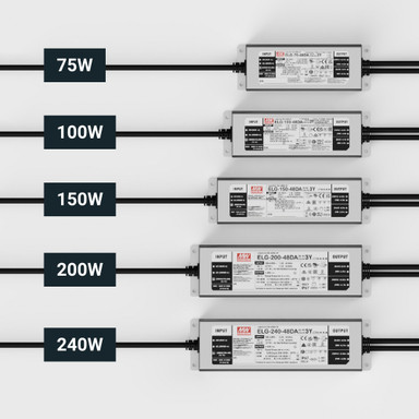 Mean Well | ELG | 48V | Constant Voltage & Constant Current | DALI Dimmable LED Driver | IP65 - ELG-48DA-3Y_POWER.jpg