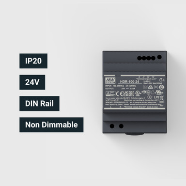 Mean Well | Din Rail | HDR | 24V | Constant Voltage | Non-Dimmable Power Supply | IP20 - HDR-24_SPEC.jpg