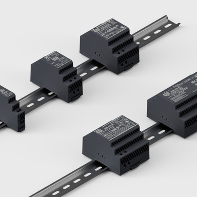 Mean Well | Din Rail | HDR | 24V | Constant Voltage | Non-Dimmable Power Supply | IP20 - HDR-24_DINRAIL.jpg