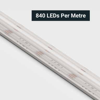 Tagra | Pro LED Strip Light | Pro COB | 840 LEDs/m | 24V | IP67 | 18.5W/m | RGB+W | 5 & 50M Reels - PC24-RGBW-67-StripLight-CLOSE.jpg