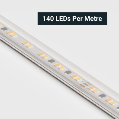 Tagra | Pro LED Strip Light | 140 LEDs p/m | 24V | IP67 | 14.4W/m | CCT | 5 & 50M Reels - PS24-236K140-IP-StripLight-CLOSE.jpg