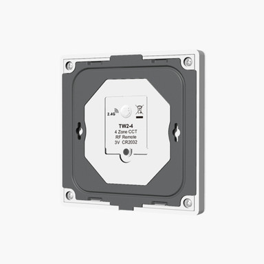 Tagra | RF 2.4GHz | Battery Powered | LED Wall Plate | CCT | 4 Zones - BP4CCT-W-BACK.jpg