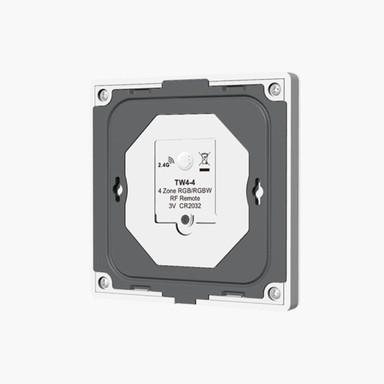 Tagra | RF 2.4GHz | Battery Powered | LED Wall Plate | RGB+W | 4 Zones - BP4RGBW-W-BACK.jpg