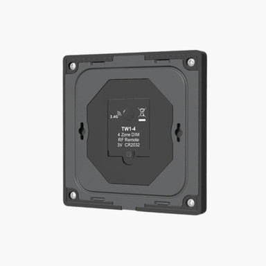 Tagra | RF 2.4GHz | Battery Powered | LED Wall Plate | Single Colour | 4 Zones - BP4SC-B-BACK.jpg