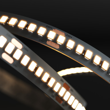 Tagra | Lumen LED Strip Light | Bright 10 | 240 LEDs/m | 24V | IP65 Nano | 22 | 5 & 50M Reels - LP24-240-StripLight-ON.jpg