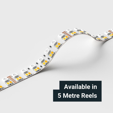 Tagra | Precision LED Strip Light | 252 LEDs p/m | 24V | IP20 | 49.5W/m | RGB+2700-6500K | 5M Reel - PP24-DR-RGBCCT-StripLight-BEND.jpg
