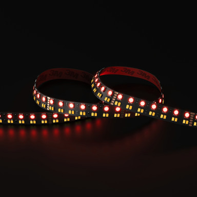 Tagra | Precision LED Strip Light | 252 LEDs p/m | 24V | IP20 | 49.5Wp/m | RGB+2700-6500K | 5M Reel - PP24-DR-RGBCCT-StripLight-RED.jpg