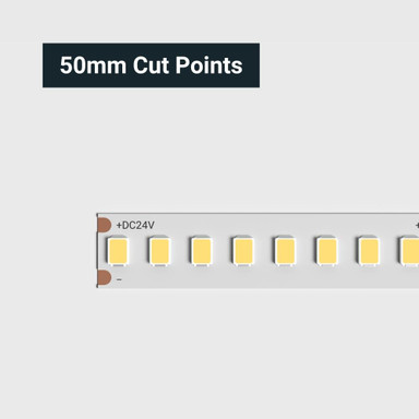 Tagra | Efficiency LED Strip Light | 180 LEDs p/m | 24V | IP20 | 4.4W/m | 5 & 50M Reels - EP24-180-StripLight-CUT.jpg