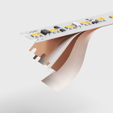 Tagra | Pro LED Strip Light | Dim to Warm | 252 LEDs p/m | 24V | IP20 | 16.5 | 1800-3000K | 5M Reel - PS24-DTW-StripLight-EXPLODE.jpg