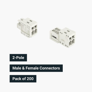WAGO | MCS MINI Series | Screwless Connectors & Strain Relief Housing | 2 Pole - PCK-2POLE_1.jpg